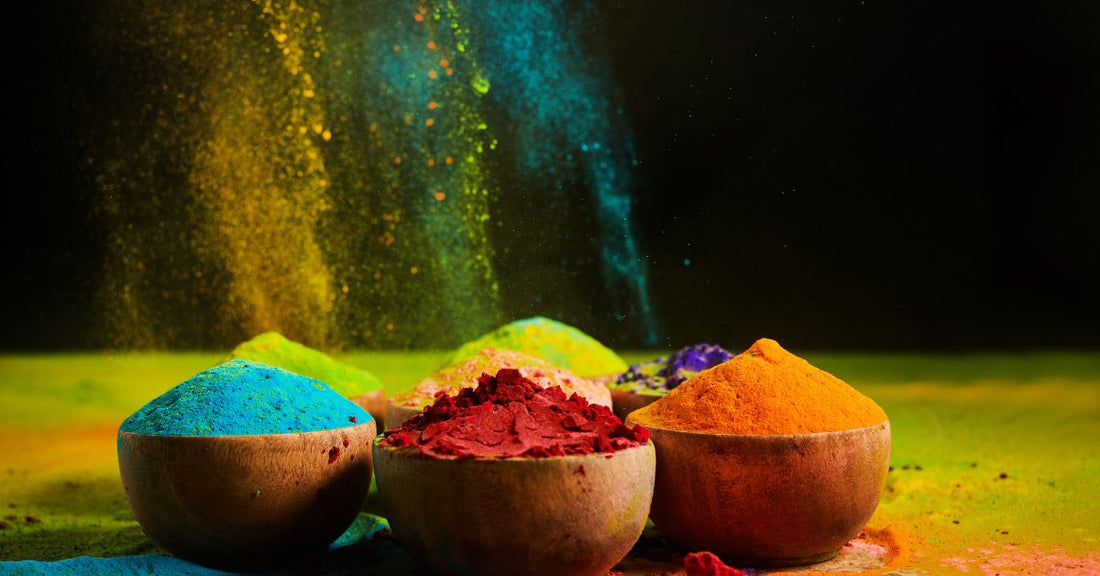 holi festival colours - dazze and blussh