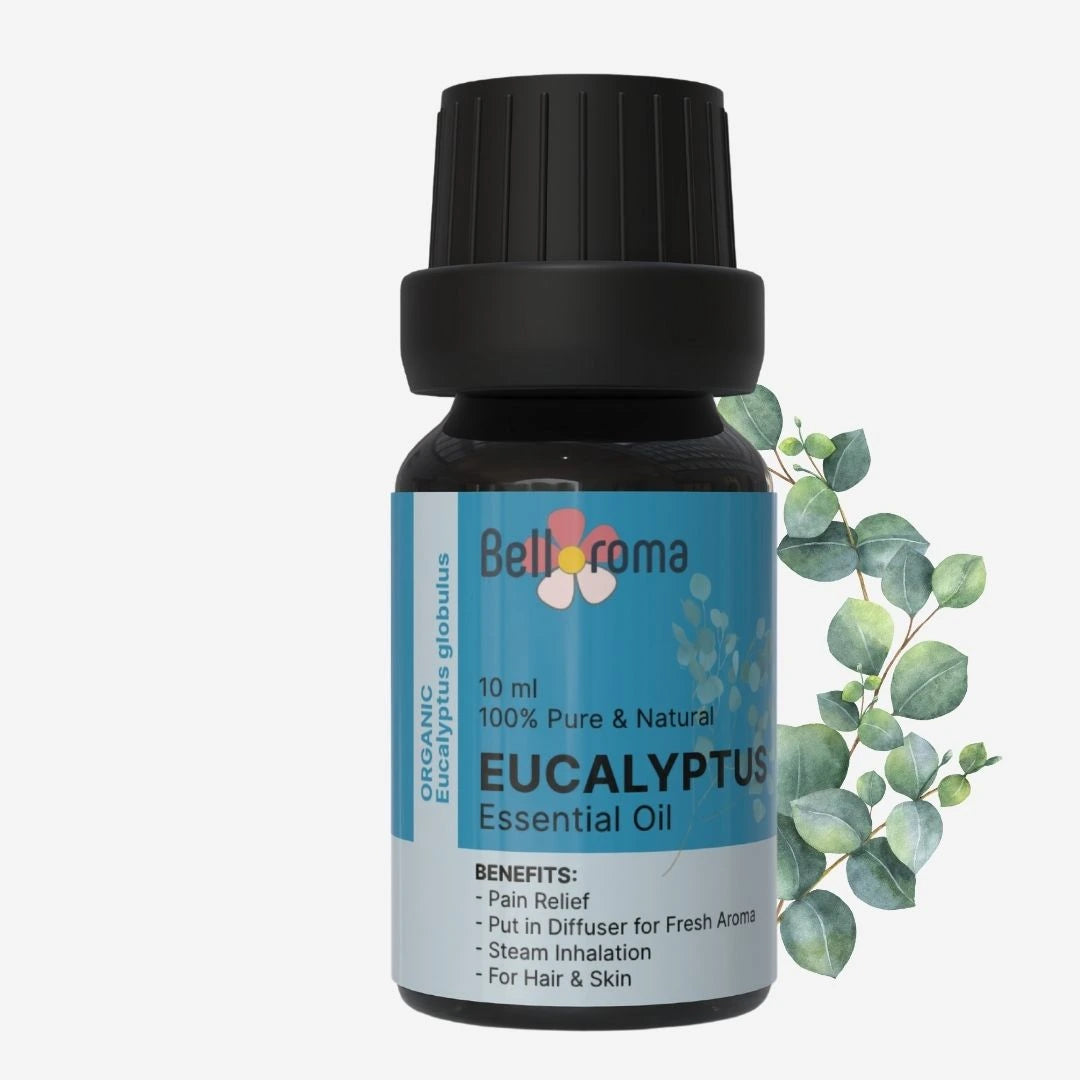 100% pure Eucalyptus Essential Oil - Pure Eucalyptus Oil - Dazze and blussh 