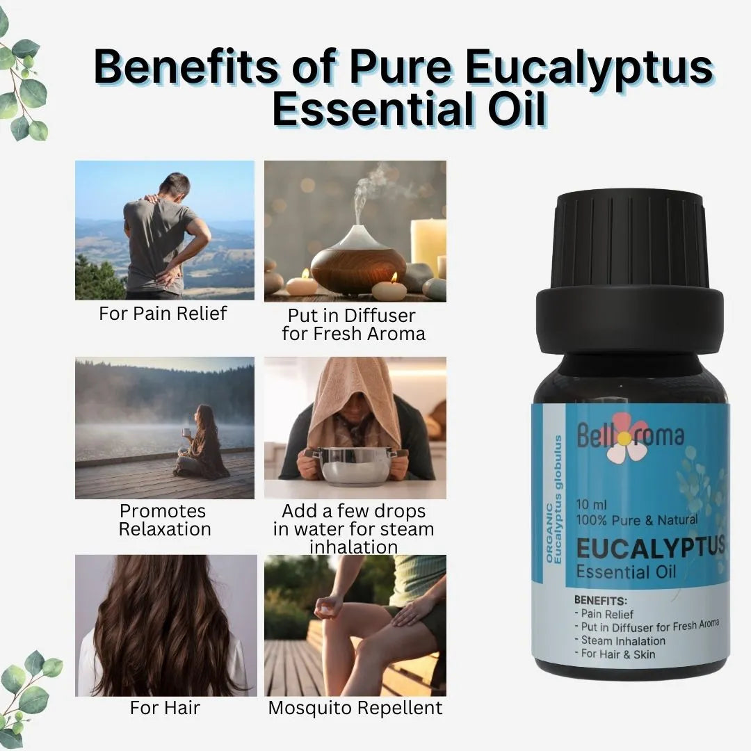 100% pure Eucalyptus Essential Oil Benefits - Pure Eucalyptus Oil Benefits - Dazze and blussh 