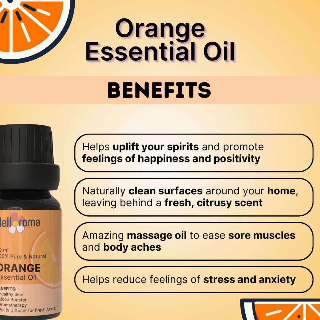 100% pure Orange Essential Oil