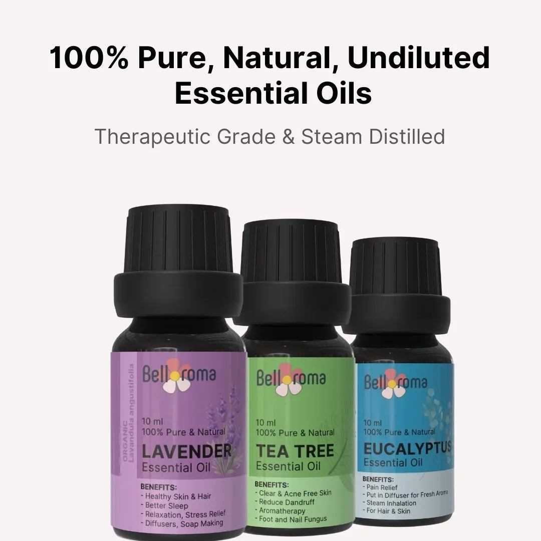 100% pure Eucalyptus Essential Oils set - Pure Eucalyptus Oils set - Dazze and blussh 