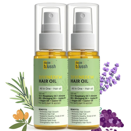 Divine Dew Hair Oil Combo for ₹999 🎉 First Anniversary Sale:  Limited November Offer! 🎉