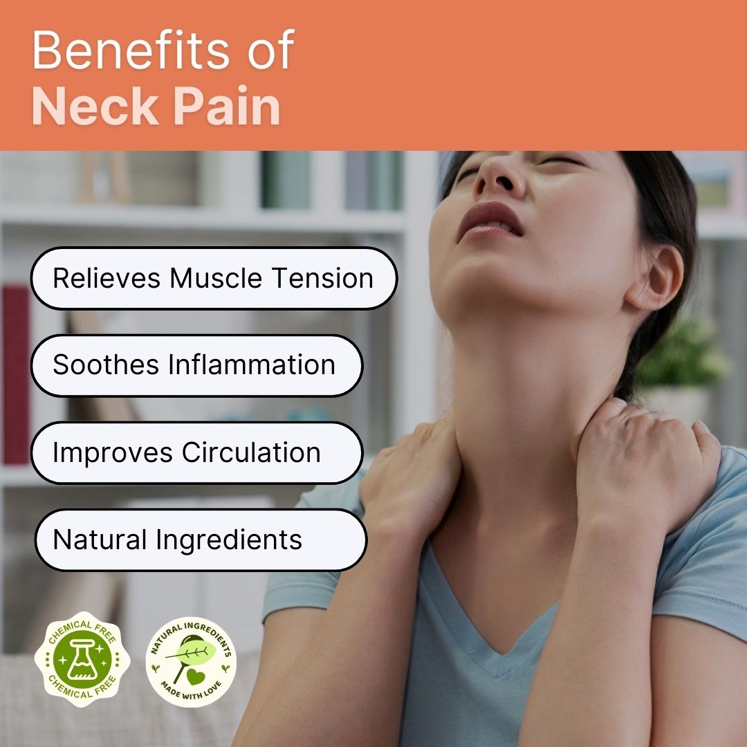 Neck pain roll on benefits - Dazze and blussh