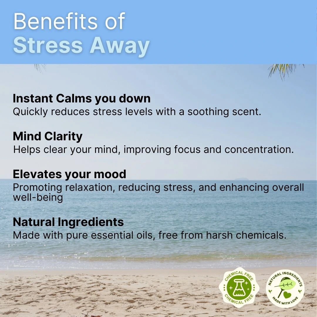 Stress Away roll on for stress relief & calm - Stress Roll On Benefits - Dazze and blussh